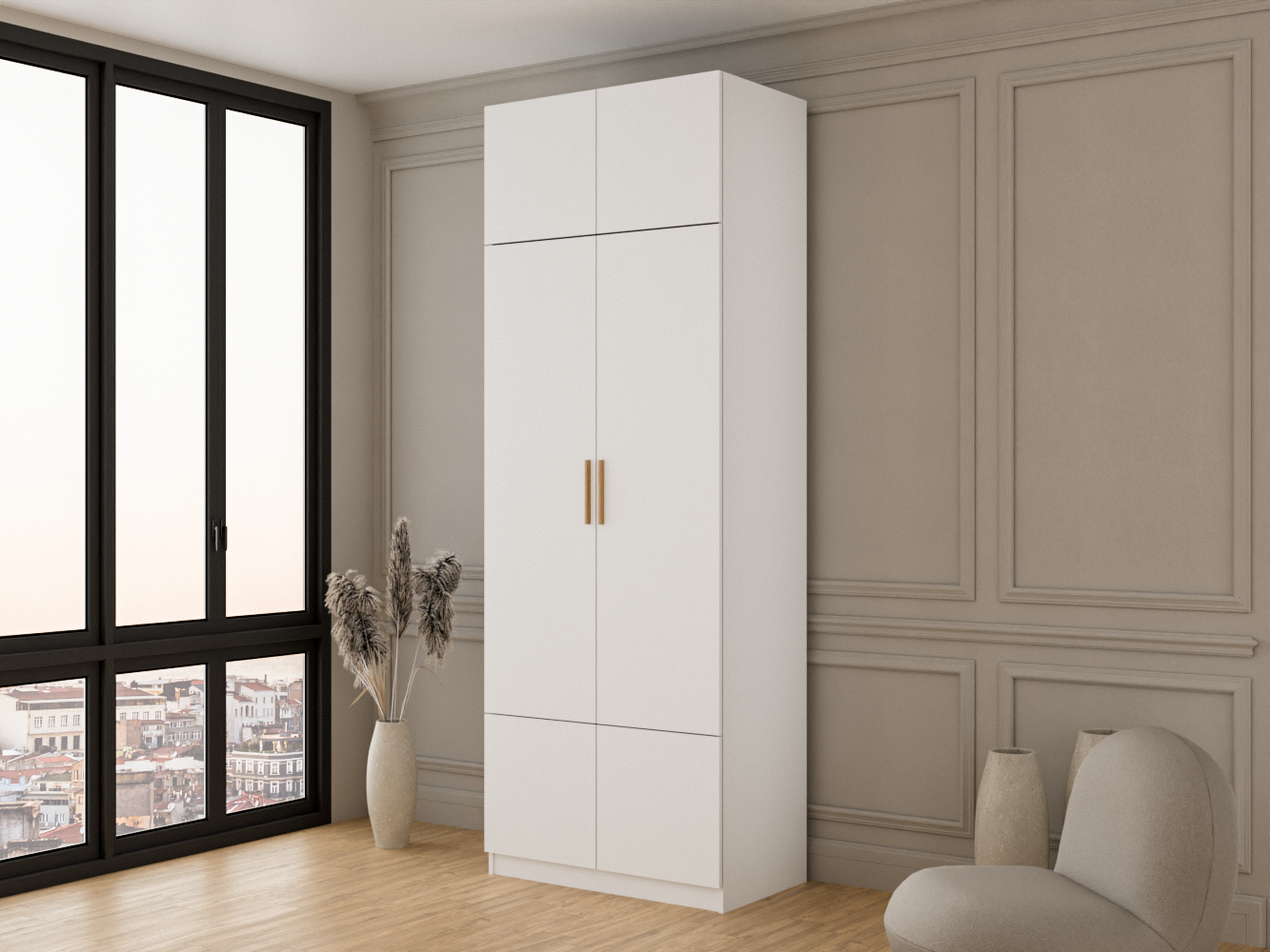 Пакс Рейнсвол 120 Эко white ИКЕА (IKEA) изображение товара