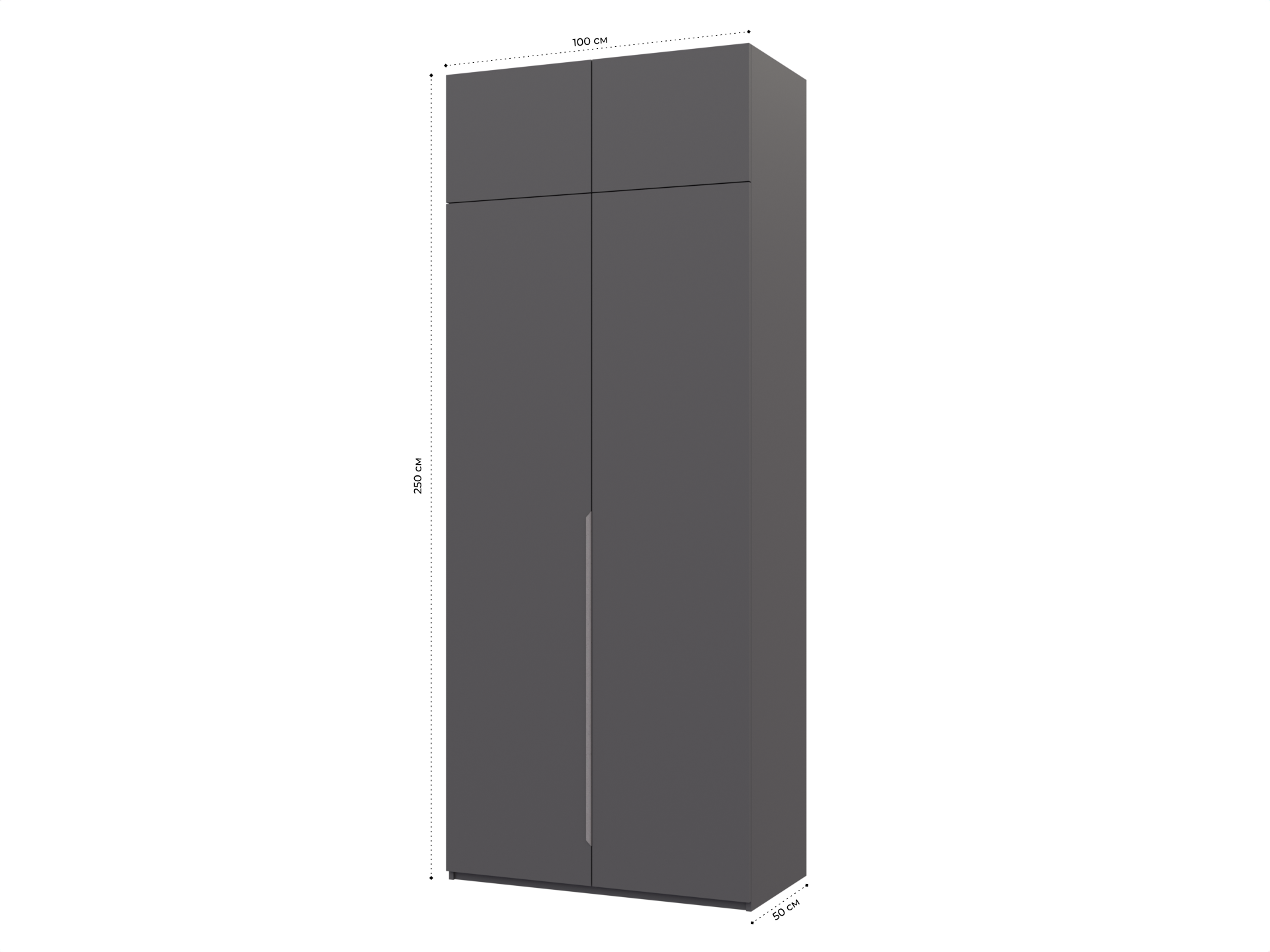 Пакс Альхейм 22 grey (silver) ИКЕА (IKEA) изображение товара