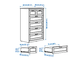 Изображение товара Сонгесанд 15 white ИКЕА (IKEA) на сайте delmard.ru