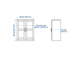 Изображение товара Бримнэс 13 white ИКЕА (IKEA) на сайте delmard.ru