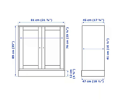 Изображение товара Хавста 113 white ИКЕА (IKEA) на сайте delmard.ru