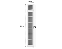 Изображение товара Билли 382 white ИКЕА (IKEA) на сайте delmard.ru