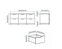 Изображение товара Нордли 23 black ИКЕА (IKEA) на сайте delmard.ru