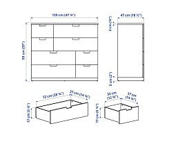 Изображение товара Нордли 29 black ИКЕА (IKEA) на сайте delmard.ru