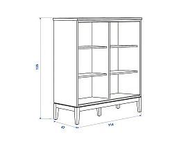 Изображение товара Иданас 16 white ИКЕА (IKEA) на сайте delmard.ru