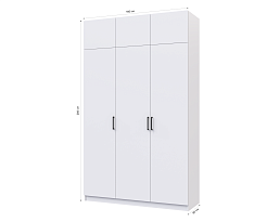 Изображение товара Пакс Рейнсвол 2 white ИКЕА (IKEA) на сайте delmard.ru